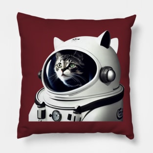 Astronaut kitty Pillow