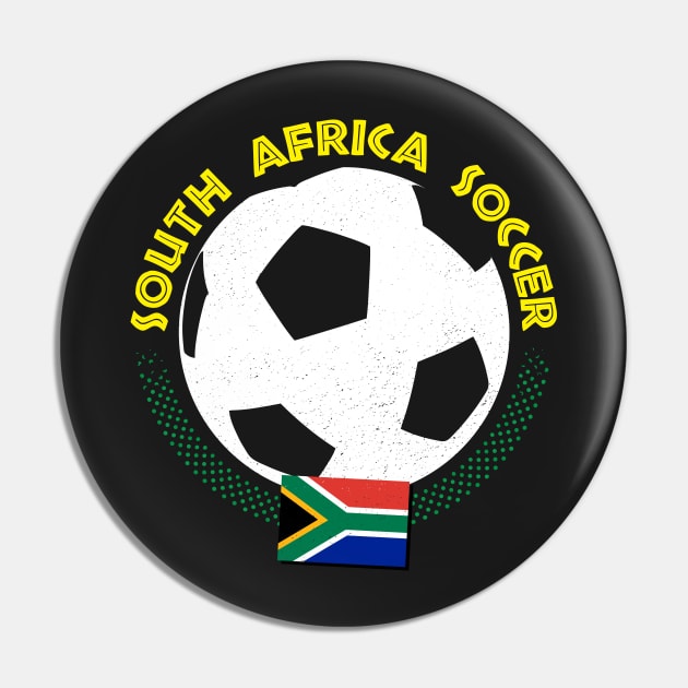 South Africa Soccer Football Bafana Pin by BraaiNinja
