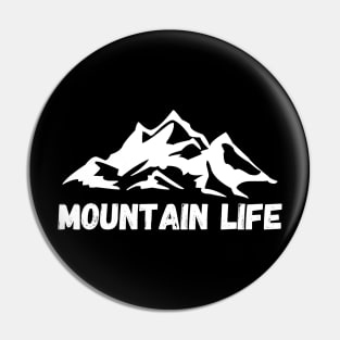 Mountain Life Pin