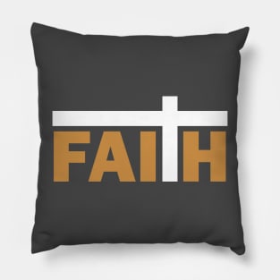 FAITH: CHRISTIAN MOTIVATIONAL WEARS Pillow