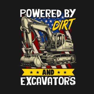 Construction Crew Chic Excavator Tee for Heavy Equipment Enthusiasts T-Shirt