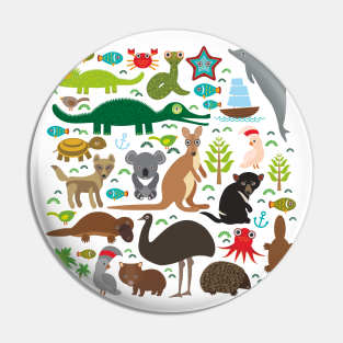 Australian Animals 3 Pin
