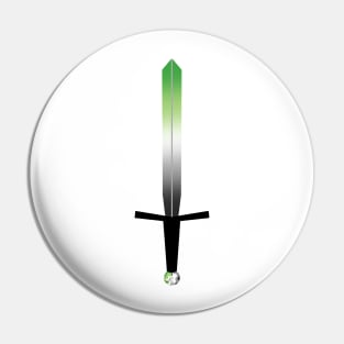 Aromantic Sword Pin