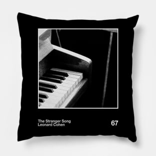 Leonard Cohen || 90s Vintage Artwork Design Pillow