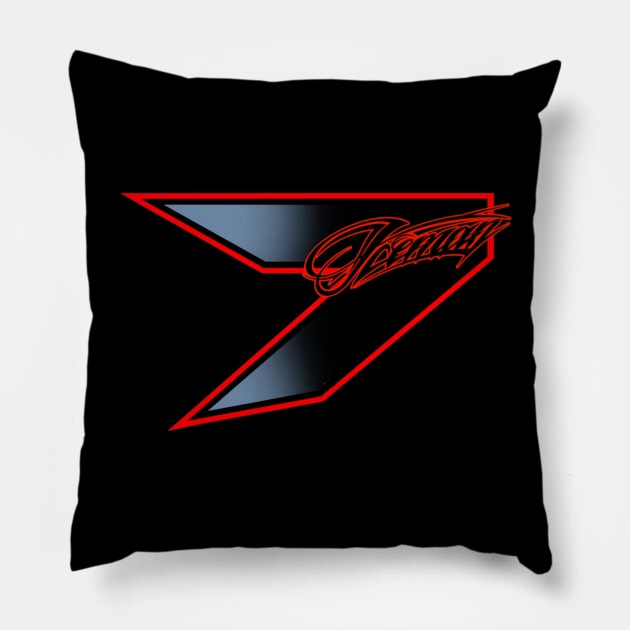 7 Logo Kimi Raikkonen Iceman2016 Season 22 Pillow by Summersg Randyx