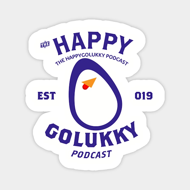 HappyGoLukky Main Magnet by The HappyGoLukky Podcast