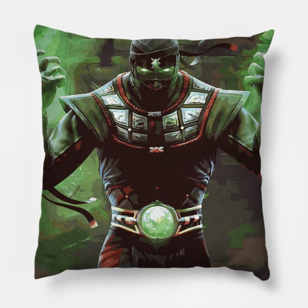 Ermac Pillow by Durro