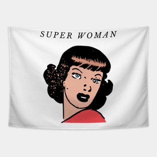 Super woman Tapestry