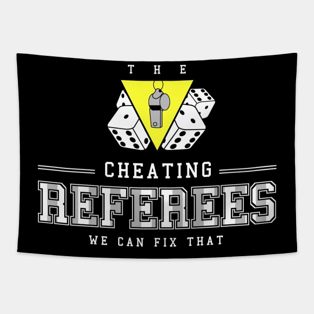 Cheating Referees Tapestry by NerdGamePlus