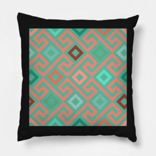 Copy of Copy of Copy of Gold Greck seamless pattern Pillow