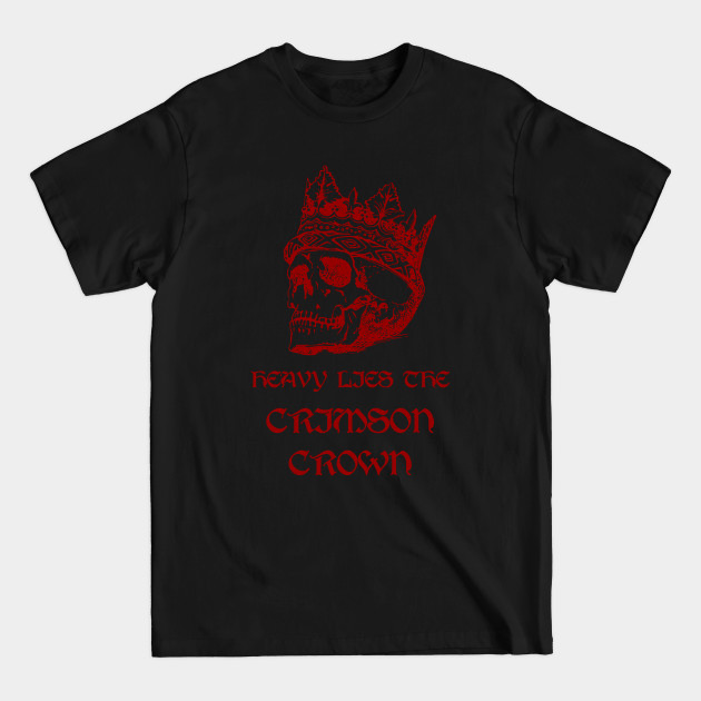 Heavy Lies the Crimson Crown - Albm Football - T-Shirt