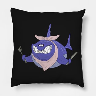 A very hungry shark Pillow