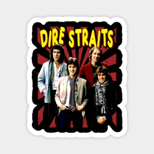 Sultans of Style Dire Band Tees – Where Classic Rock and Fashion Collide! Magnet