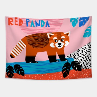 R is for Red Panda Tapestry