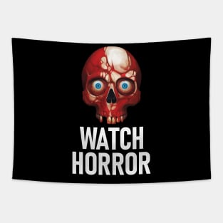 Watch Horror - Skull Tapestry