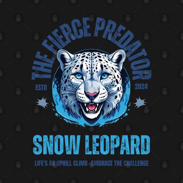 Snow Leopard by Pearsville