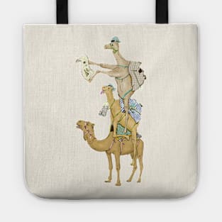 Camels Lost in Desert Tote