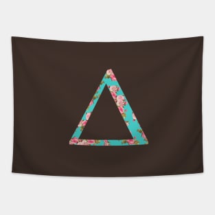 Delta Rose Letter Tapestry