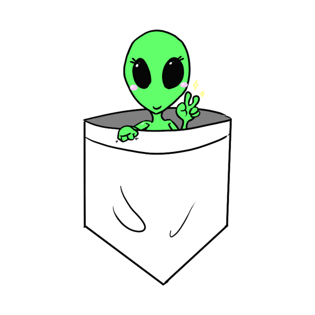 Pocket Cryptid: Alien by Bluejayluvsall