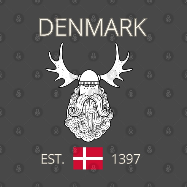 Denmark - Danish Viking by DW Arts Design