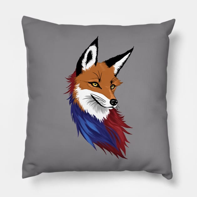 Fox Pillow by Velvet