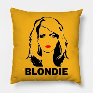 Blondie 1974 Pillow