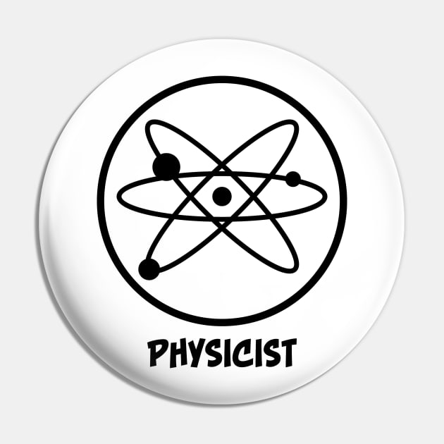 Atomic Physicist Pin by schlag.art