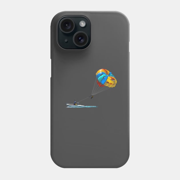 Parasailing Phone Case by sibosssr
