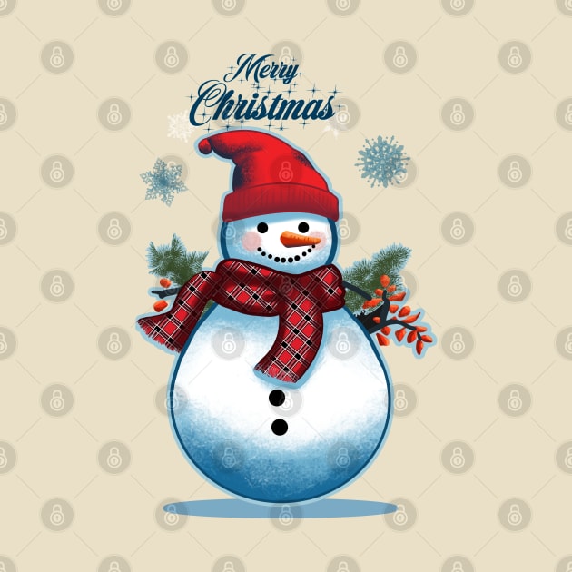 Merry Christmas Snowman by Elijah101