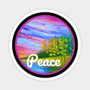 Peace in Nature Magnet