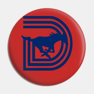 Navy SMU Triple D Logo Pin