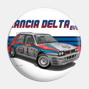 Lancia Delta EVO GrpA Pin