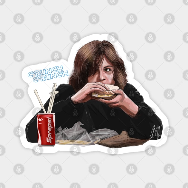 Breakfast Club: Cap'n Sandwich Magnet by 51Deesigns