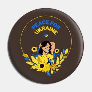 Peace for Ukraine Pin