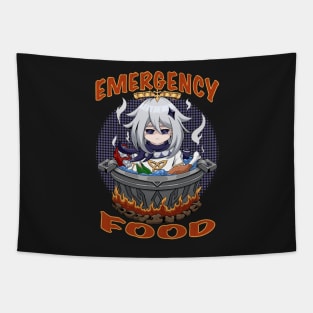 EMERGENCY FOOD Tapestry