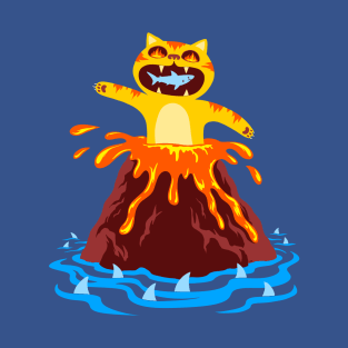 Volcano Cat T-Shirt