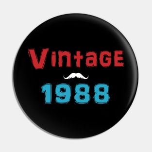 Vintage 1988 Pin