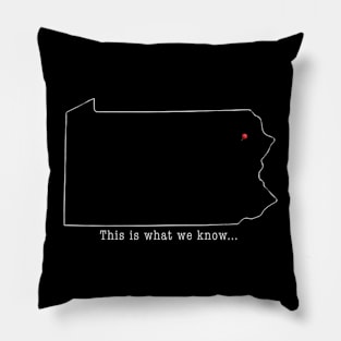 This is What we Know Pillow