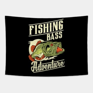 FISHING BASS ADVENTURE Tapestry