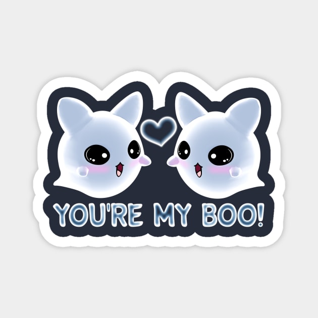 You're my boo! Magnet by bittentoast