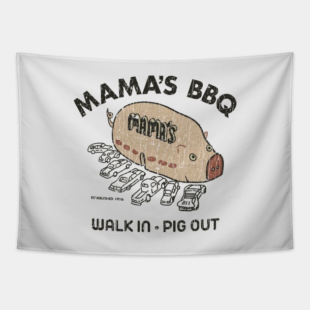 Mama’s BBQ 1956 Tapestry by JCD666