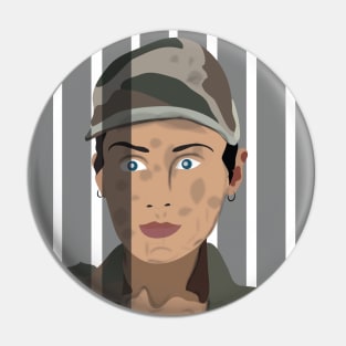 Women army Pin