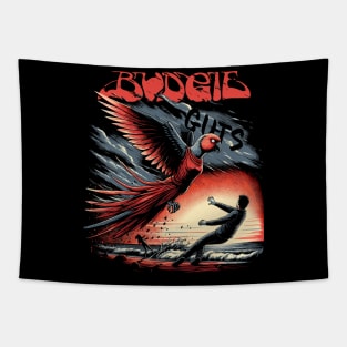 Budgie Band Guts Tapestry