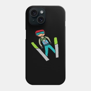 Ski Jumping Phone Case