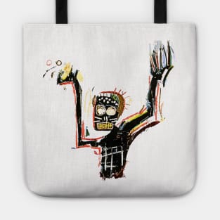 Basquiat Inspired Art Tote