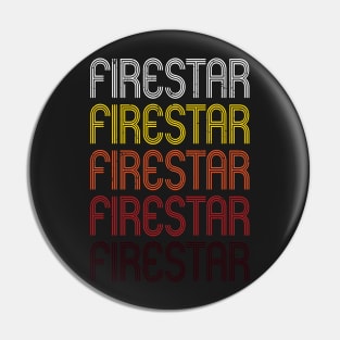 Firestar Retro 70s Warrior Cats fanart for Warriors lovers Pin