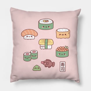 Cute Japanese Sushi Nigiri Maki Gunkan Set Pillow