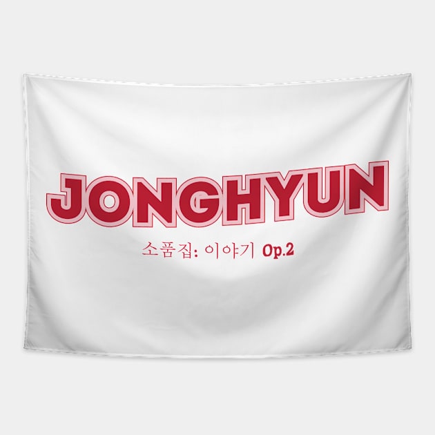 Jonghyun Tapestry by PowelCastStudio