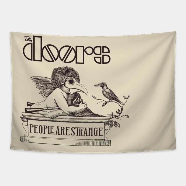 PEOPLE ARE STRANGE Tapestry by RepubliRock