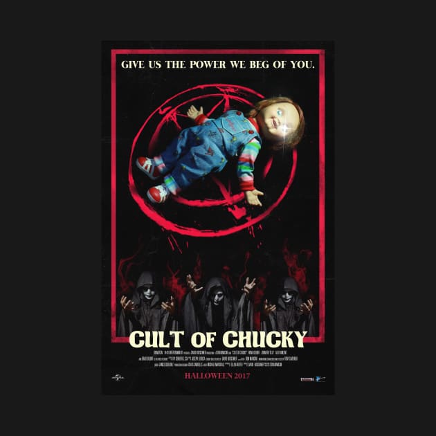 Cult of Chucky Movie Poster by petersarkozi82@gmail.com